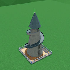 Medieval Spiral Slide