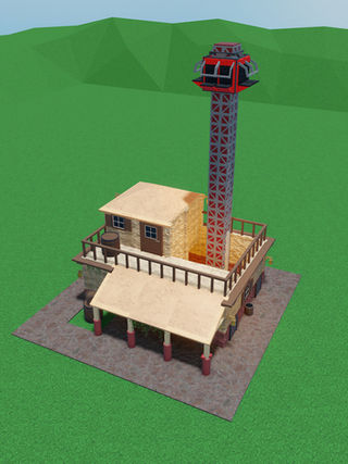 Roman Drop Tower