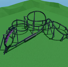 Compact Black Vekoma Launch