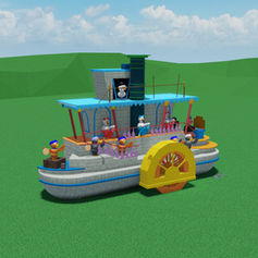 Splash Mountain Finale Boat