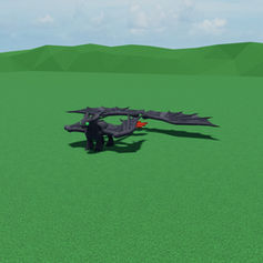 Posable Toothless model