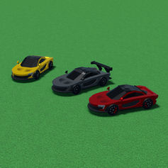 Mclaren P1 & McLaren P1 GTR