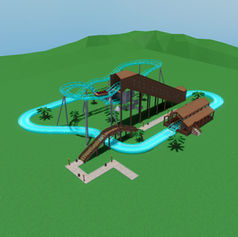 No-Gamepass Tropical Water Coaster
