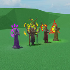 Sqward's Gothic Statues