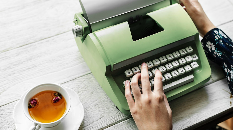 Green Typewriter