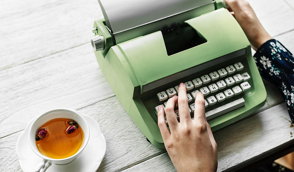 Green Typewriter