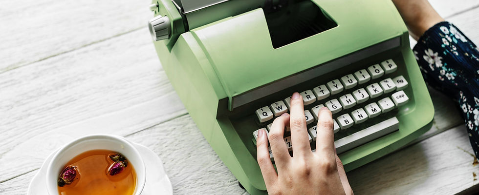 Green Typewriter