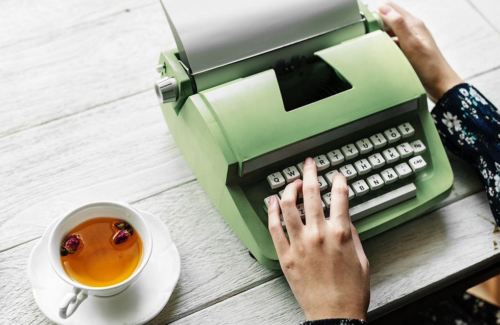 Green Typewriter