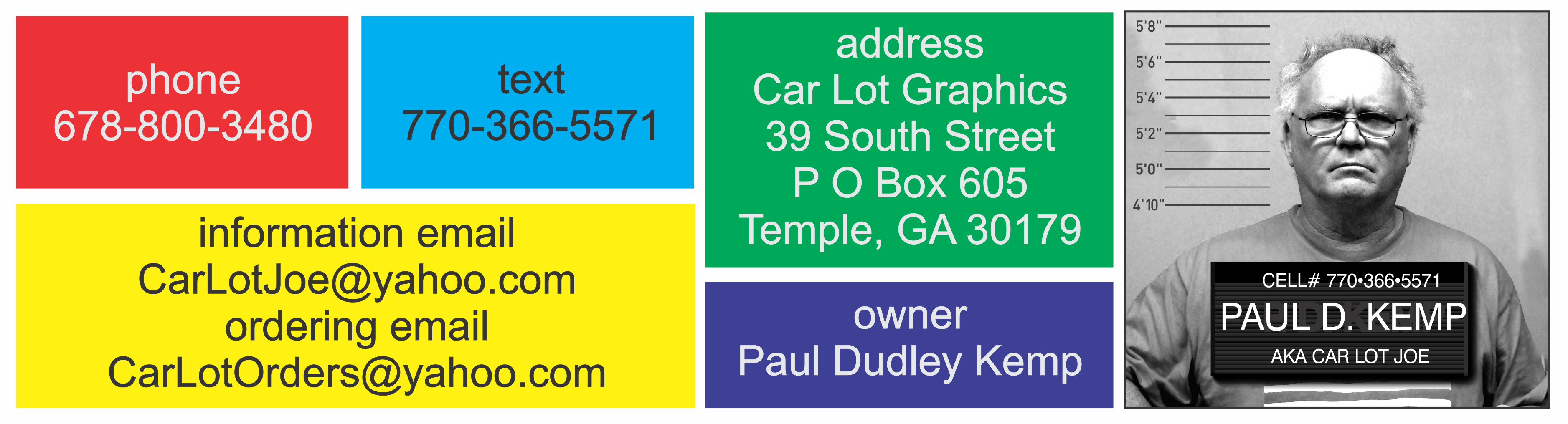 Magna Toppers Car Lot Joe