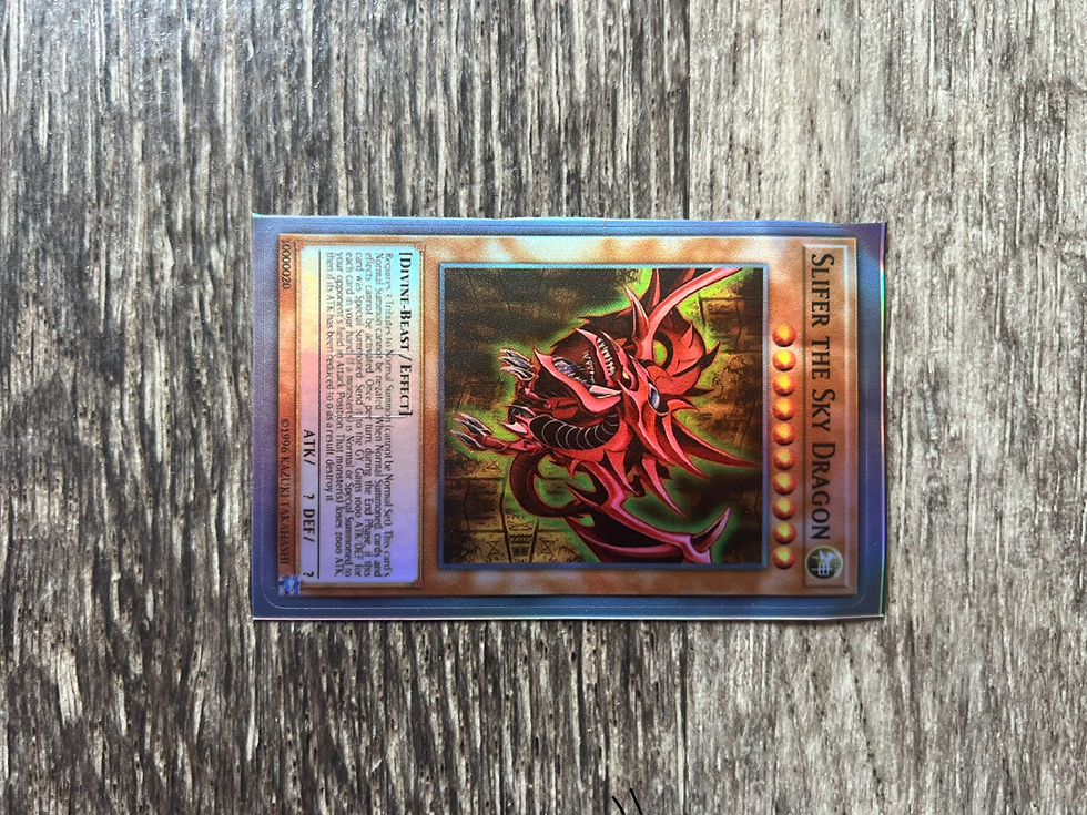 Slifer The Sky Dragon Yu-Gi-Oh    HOLOGRAPHIC