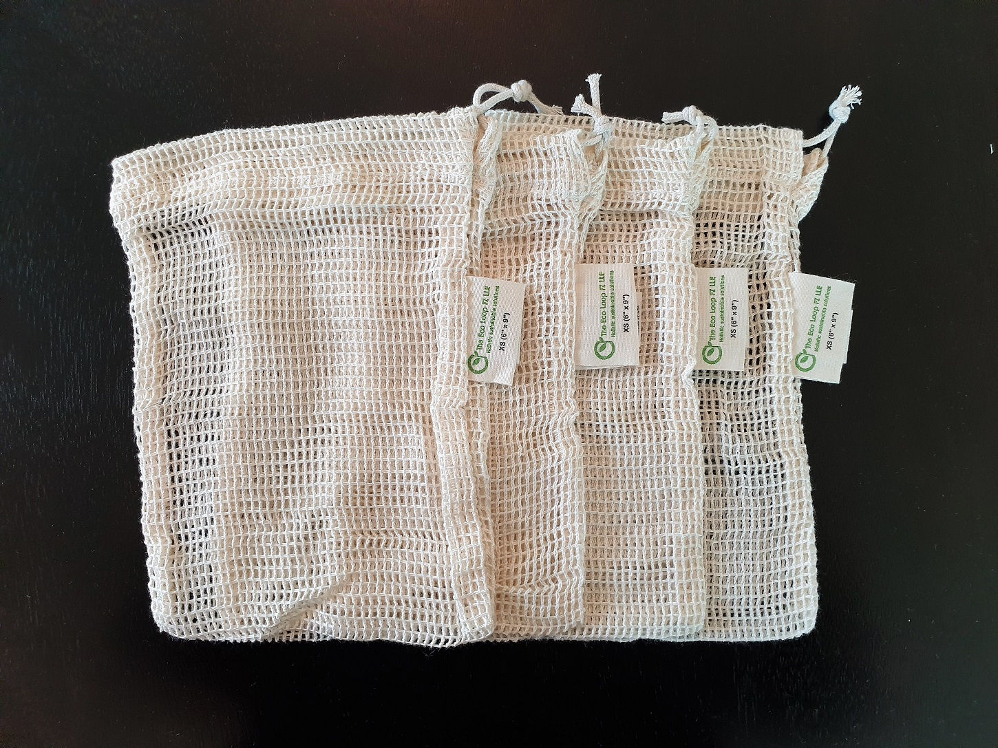 Xtra small mesh bags - Pack of 4 (XS Size - 6" x 9")