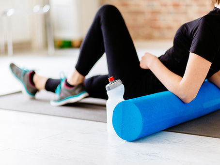 Foam rolling in Lockdown, Written by Dilani Warnakula, Physiotherapist