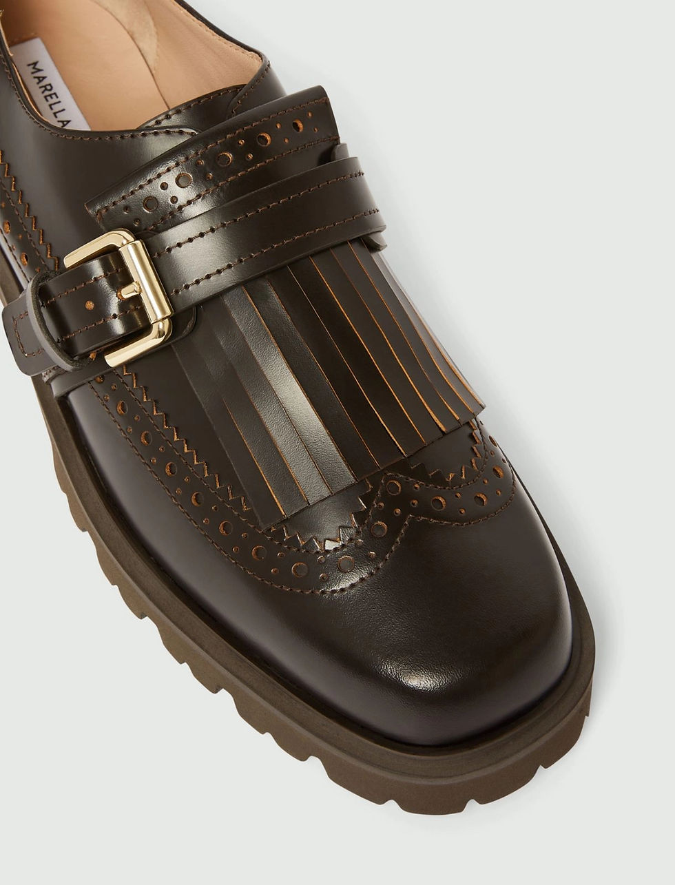 Miniatura: MARELLA Single monk con frangia testa di moro N.37