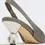 Thumbnail: MAX MARA WEEKEND Slingback in suede grigio medio N. 37