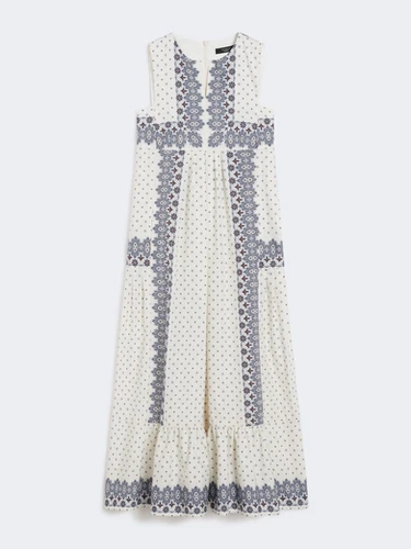 MAX MARA WEEKEND Abito in popeline stampato T. 42 | leChicche MAX MARA WEEKEND Abito in popeline stampato T. 42 | leChicche