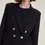 Thumbnail: EMME MARELLA Blazer stretch blu notte T. 42