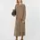 Miniatura: MAX MARA WEEKEND Gonna in filato di lana nocciola T.42