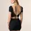 Miniatura: MEFUI Crop top tango nero