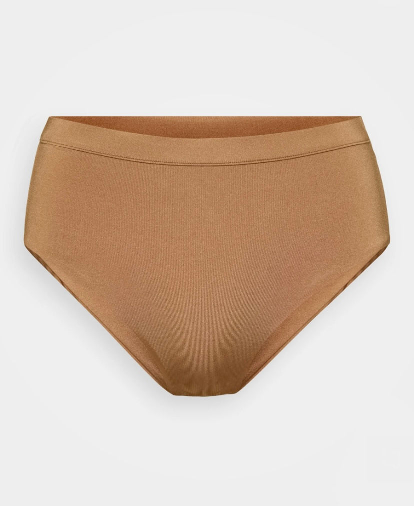 Miniatura: MAX MARA BEACHWEAR Bikini top incrociato in jersey nocciola 