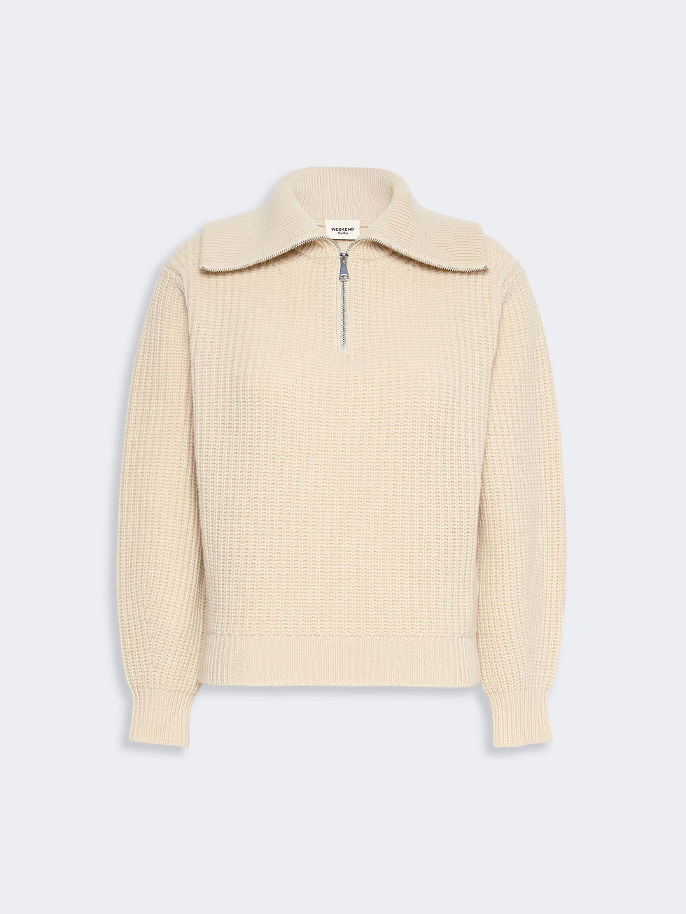 Thumbnail: MAX MARA WEEKEND Dolcevita con zip in lana 