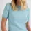 Thumbnail: MARELLA T-shirt in lana e cashmere azzurro  T.4