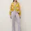Miniatura: MARELLA Pantaloni misto lino lilla T. 42