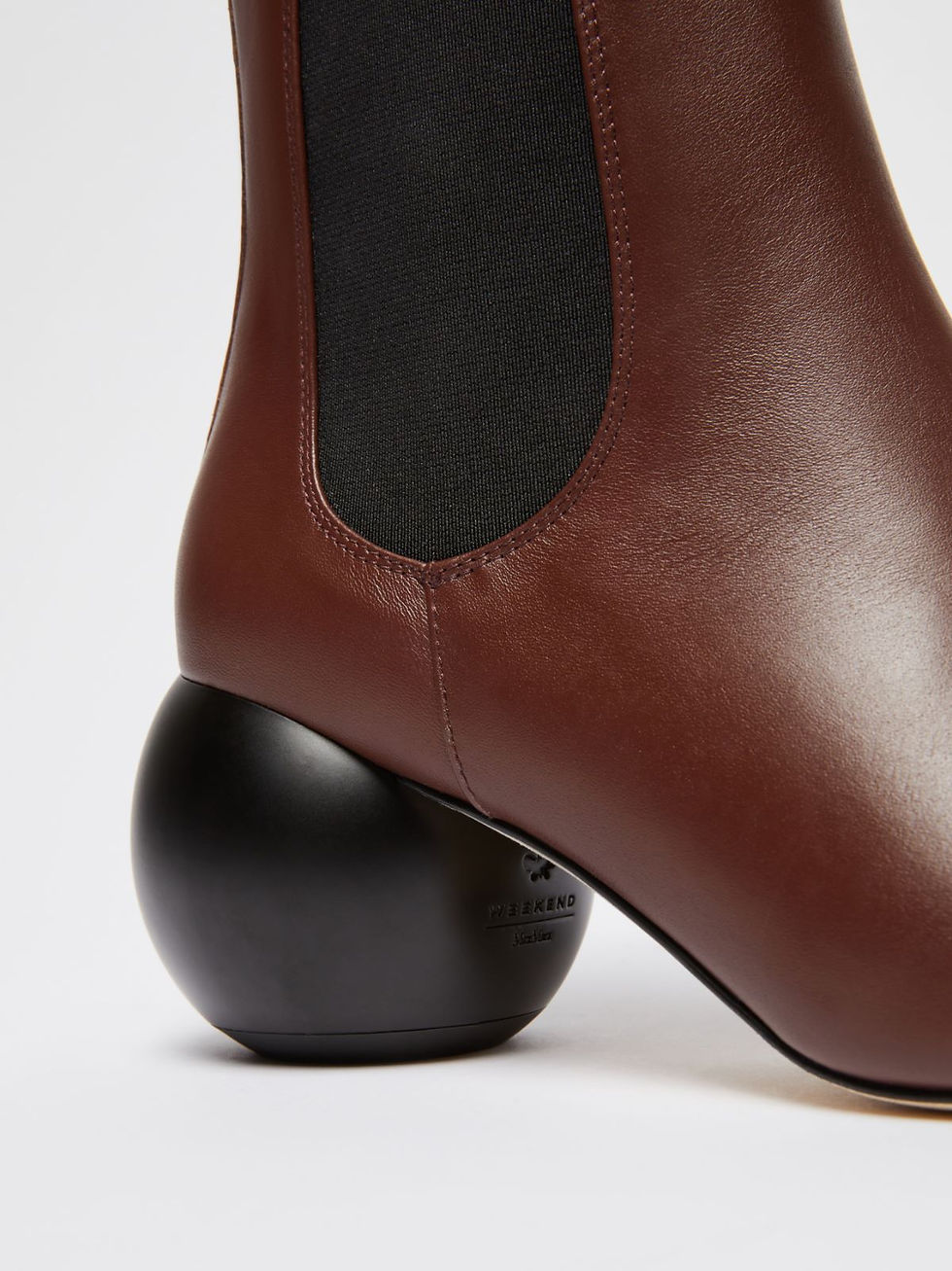 Miniatura: MAX MARA WEEKEND Chelsea boot con maxi boule cacao N. 37