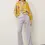Miniatura: MARELLA Pantaloni misto lino lilla T. 42