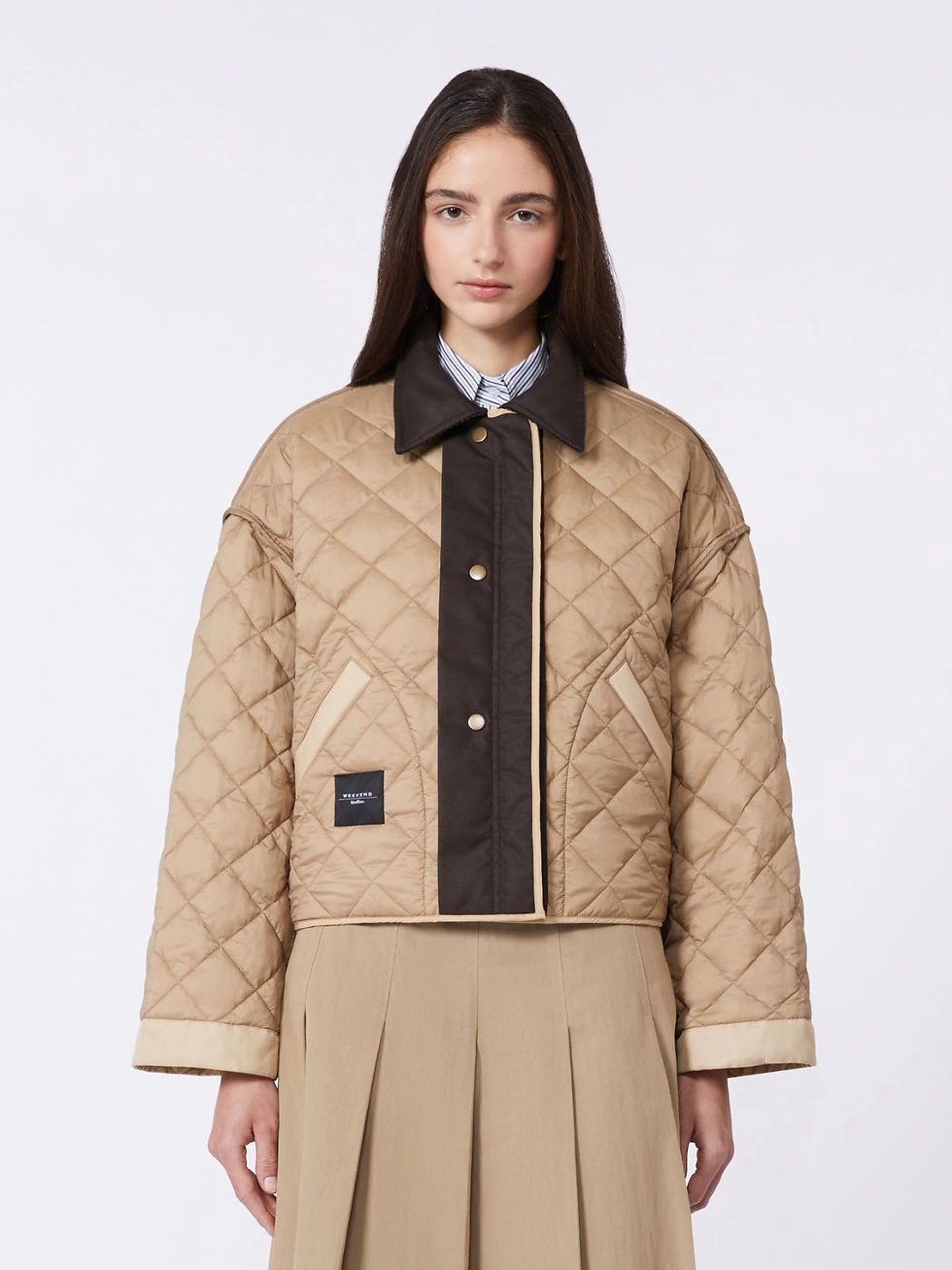 Thumbnail: MAX MARA WEEKEND Giacca reversibile imbottita in tessuto antigoccia 