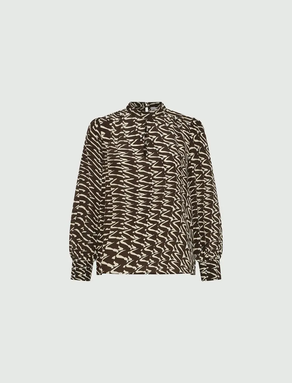 Miniatura: MARELLA Blusa in crêpe di seta fantasia T.42