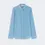 Miniatura: SPORTMAX Camicia in seta azzurro T. 42
