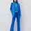 Thumbnail: MARELLA Blazer in raso blu elettrico T. 42
