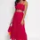 Miniatura: Sundress Ivana top pineapple eyelet fucsia