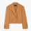 Miniatura: MAX MARA WEEKEND Blazer corto in viscosa e lino terracotta T. 42