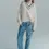 Thumbnail: MARELLA Jeans tomboy blu delavè T.42