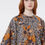 Miniatura: MAX MARA WEEKEND Blusa in popeline di cotone stampato T.42