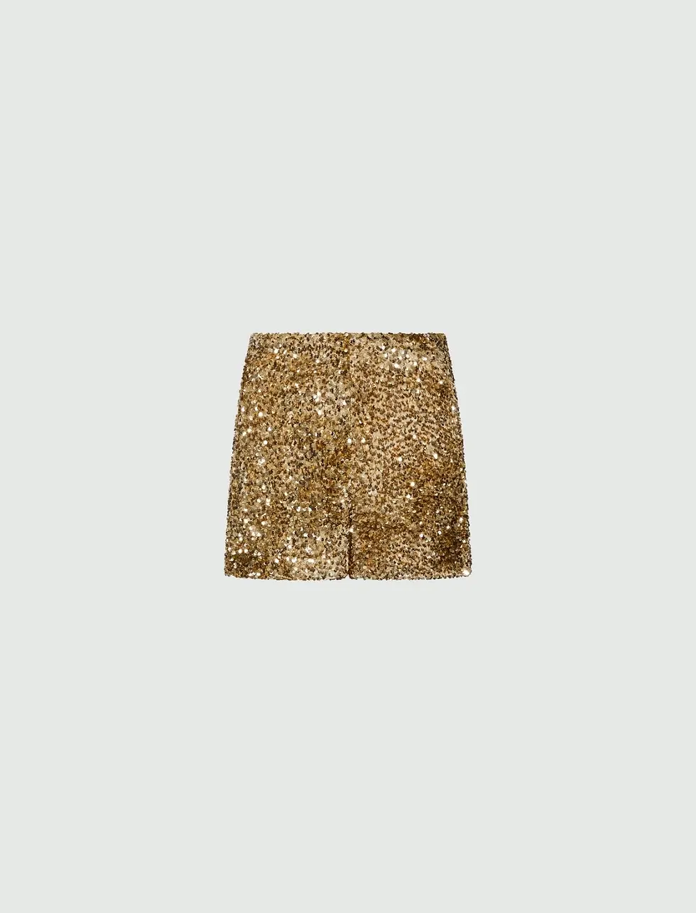Thumbnail: MARELLA Short in velluto con paillettes T. 42