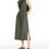 Miniatura: MAX MARA LEISURE Abito midi in jersey verde T. 42