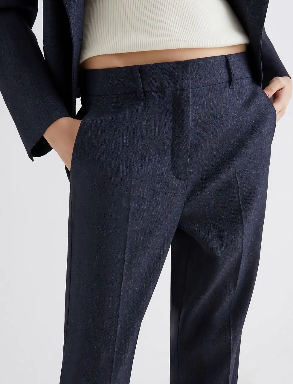 Miniatura: MARELLA Pantalone aderente effetto denim blu T. 42
