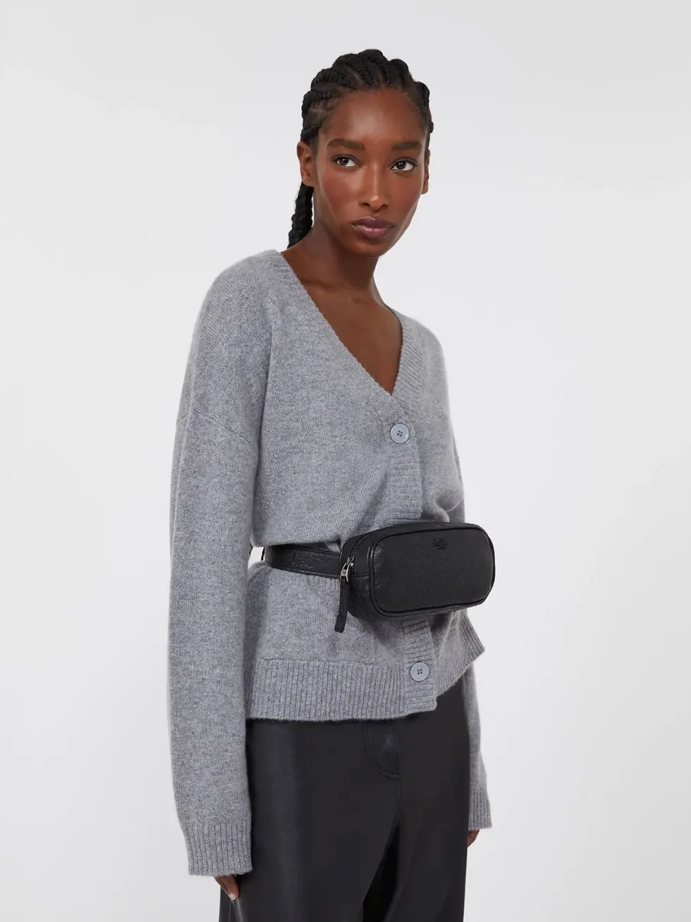 Miniatura: MAX MARA WEEKEND Marsupio in nappa nero