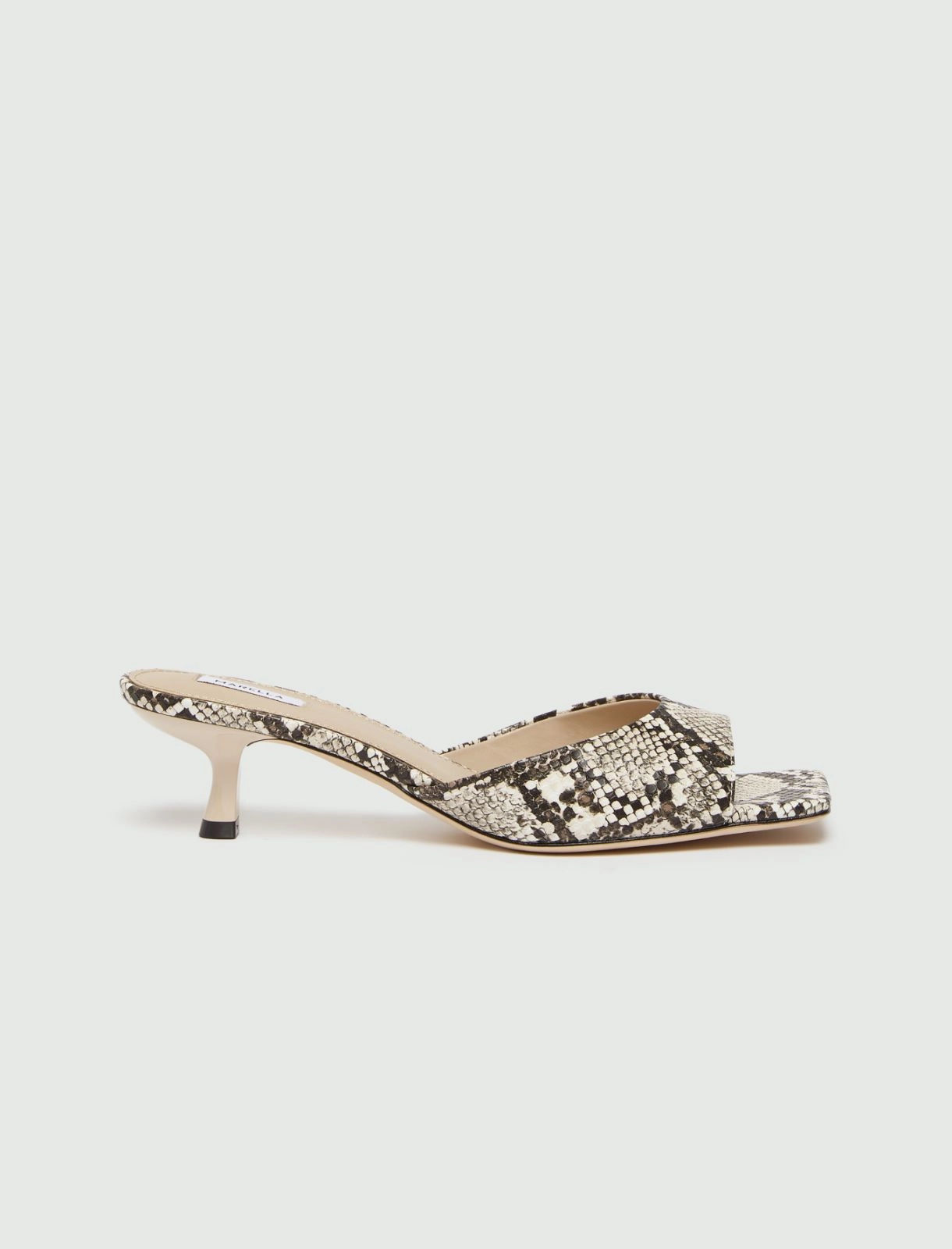 MARELLA Mule con stampa pitone N.37