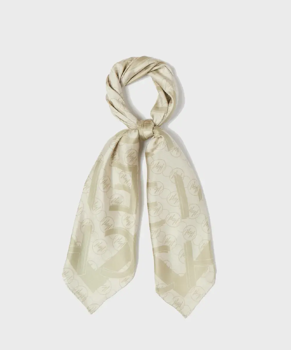 MARELLA MONOCHROME Foulard in twill beige