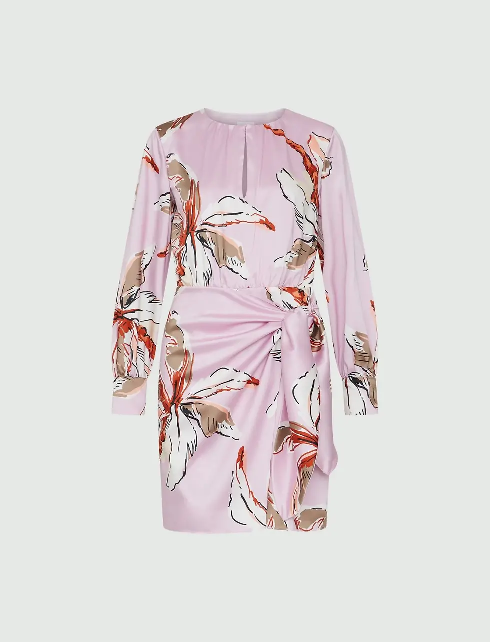 Miniatura: MARELLA Abito con drappeggio fantasia T. 42