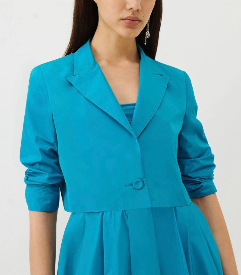 Miniatura: MARELLA Blazer corto in taffetà T. 42