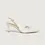 Miniatura: MARELLA Slingback con listini bianco N. 37