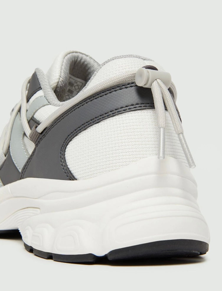 Thumbnail: EMME MARELLA Sneakers sportive grigio e azzurro polvere N. 37