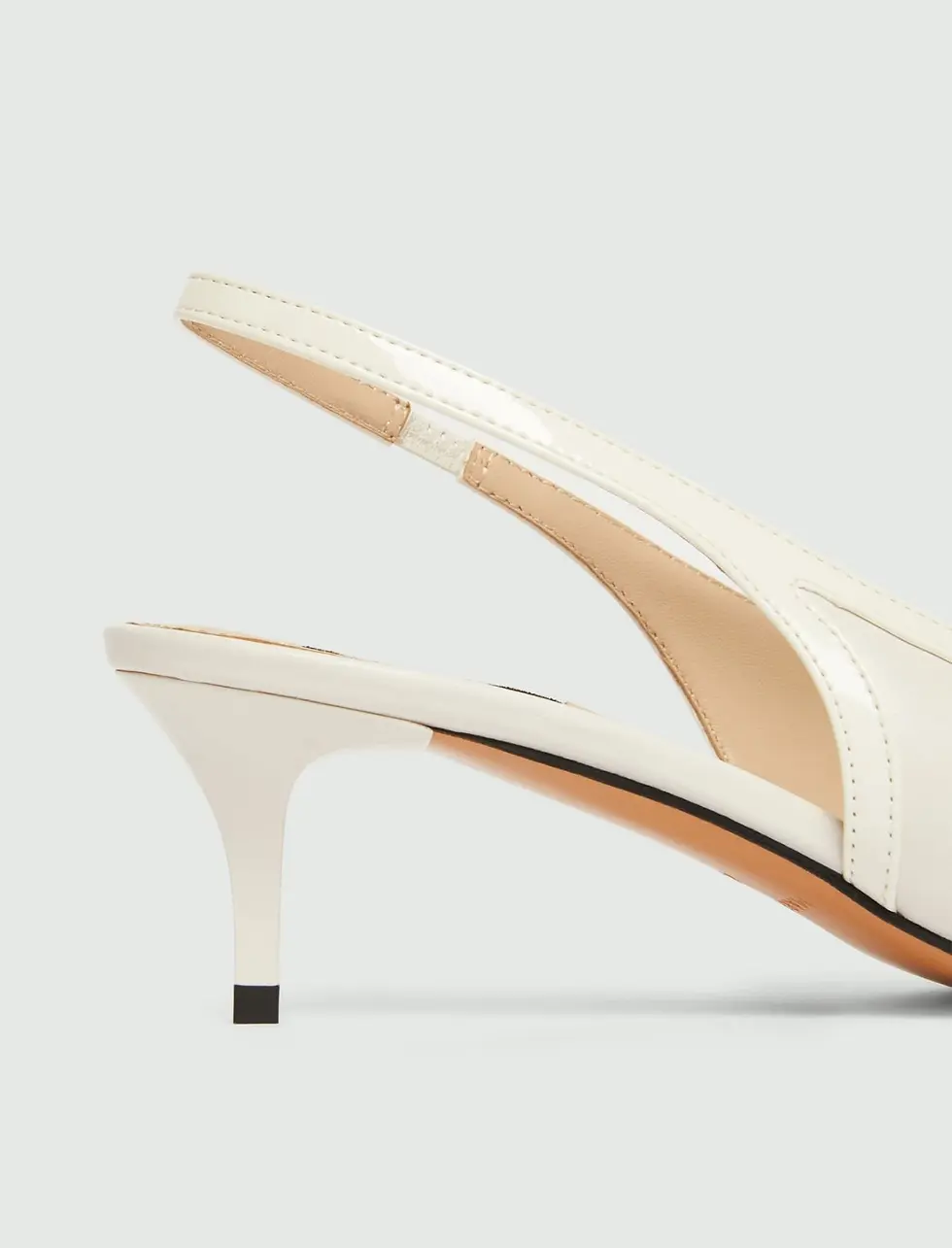 Miniatura: MARELLA Slingback in nappa bianco N. 37