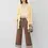 Thumbnail: MARELLA Blusa con volant misto seta giallo T.42  