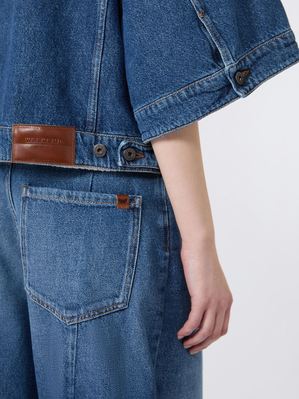 Miniatura: MAX MARA WEEKEND Giacca in denim di cotone T. 42