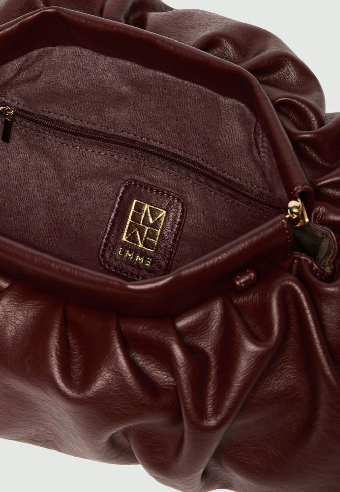 Thumbnail: EMME MARELLA Clutch morbida bordeaux/moro